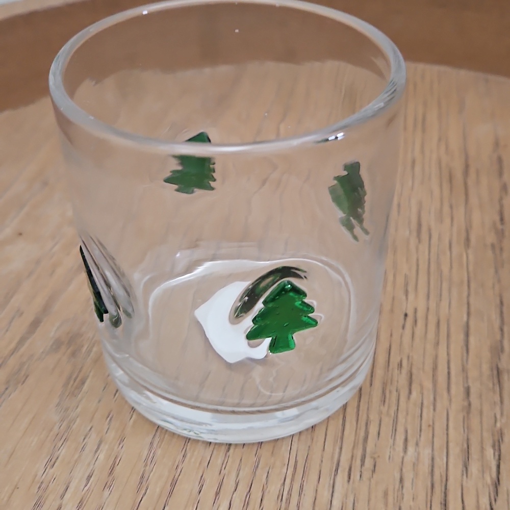 NWT Crate & Barrel Tree 15-Oz. Double Old Fashion Glass